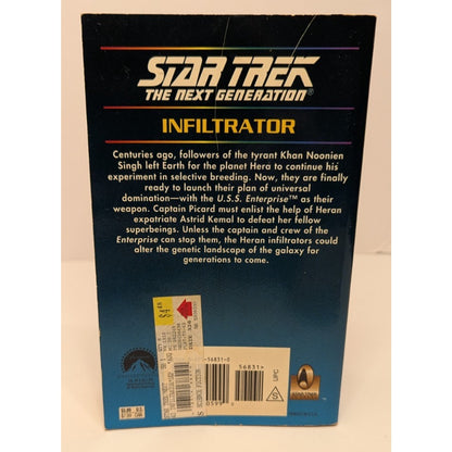 Vintage Star Trek Next Generation Paperbacks #42-45 Great Condition