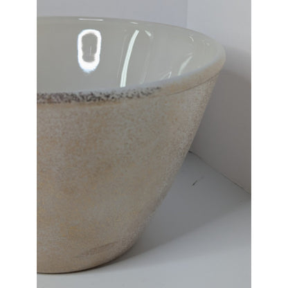 Vintage Georges Briard Gold Speckled Ambrosia Fire King Covered Bowl w/Lid