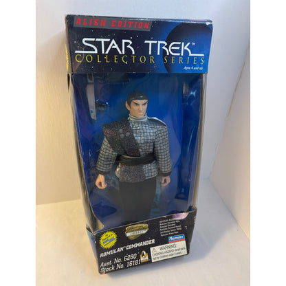 1996 Playmates Star Trek ROMULAN COMMANDER Alien Edition 9" Figure Sealed