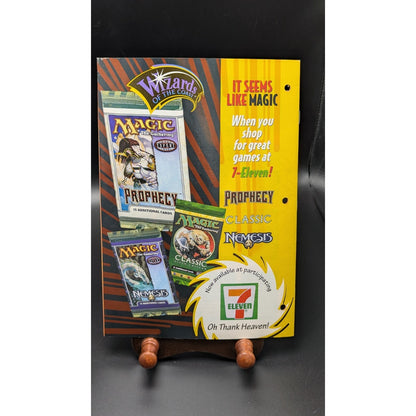 Vintage 2000 Top Deck Presents Magic the Gathering Invasion Card Encyclopedia Insert