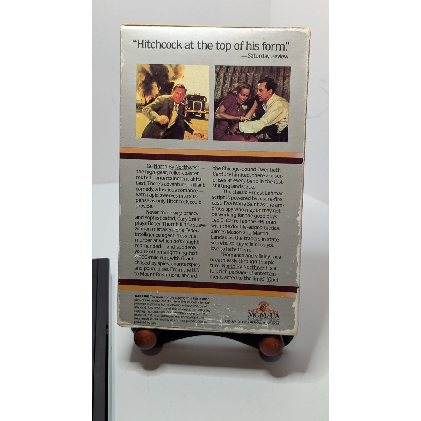 North By Northwest MGM/UA Big Box (VHS, 1983)