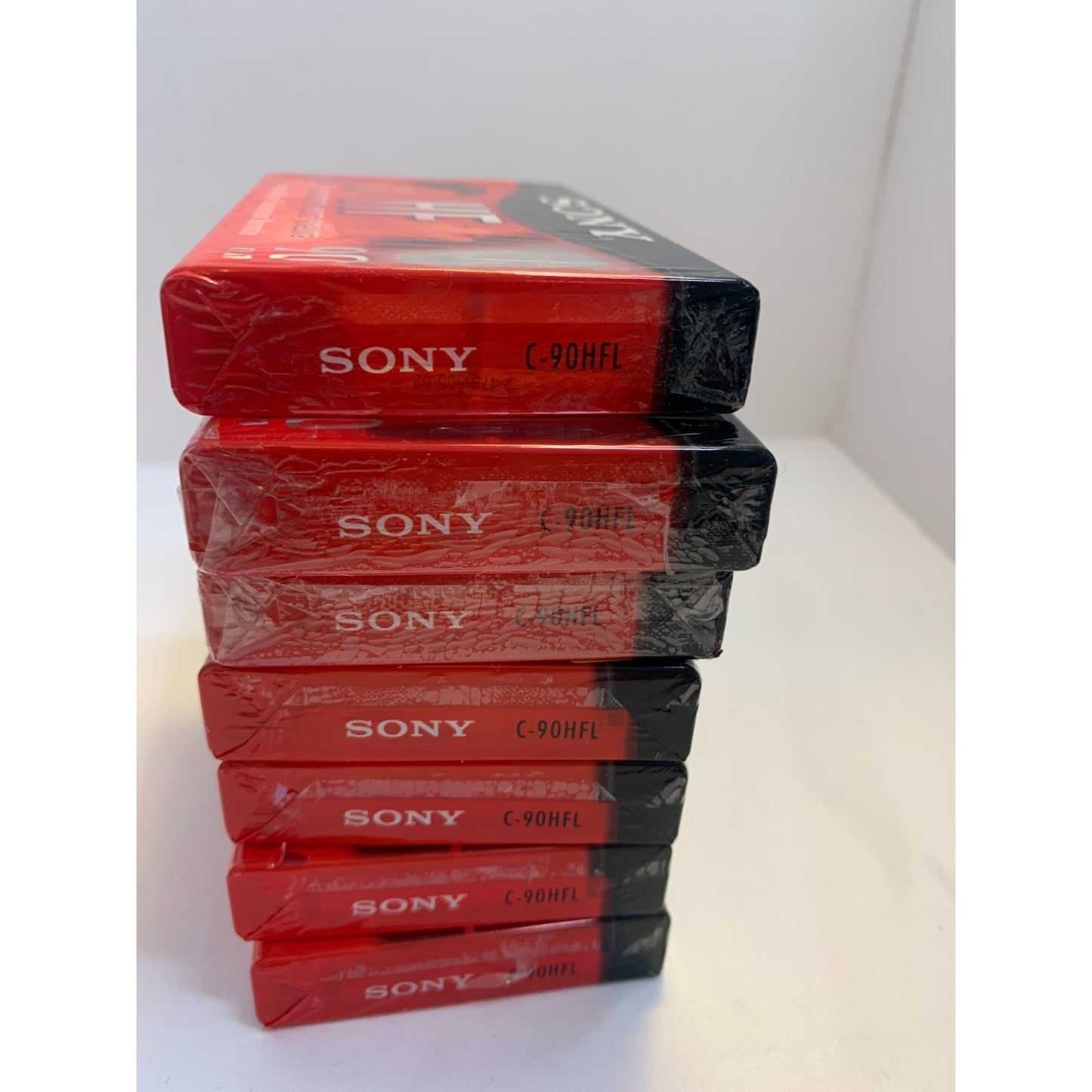 Lot of 7 SONY HF 90 M Normal Bias High Fidelity Blank Cassette Tapes NEW SEALED