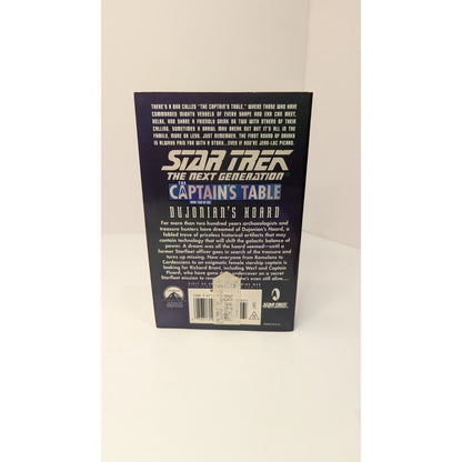 4 Vintage Star Trek The Captain's Table Paperback Books