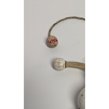 Antique 1920s TED TOY Bedford Mass 8" Wooden Sailor in White