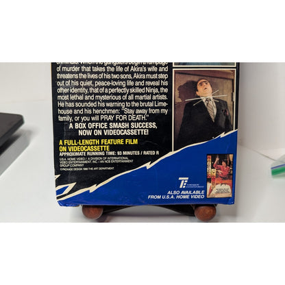 Pray For Death Sho Kosugi Big Box VHS Previous Rental USA Home Video