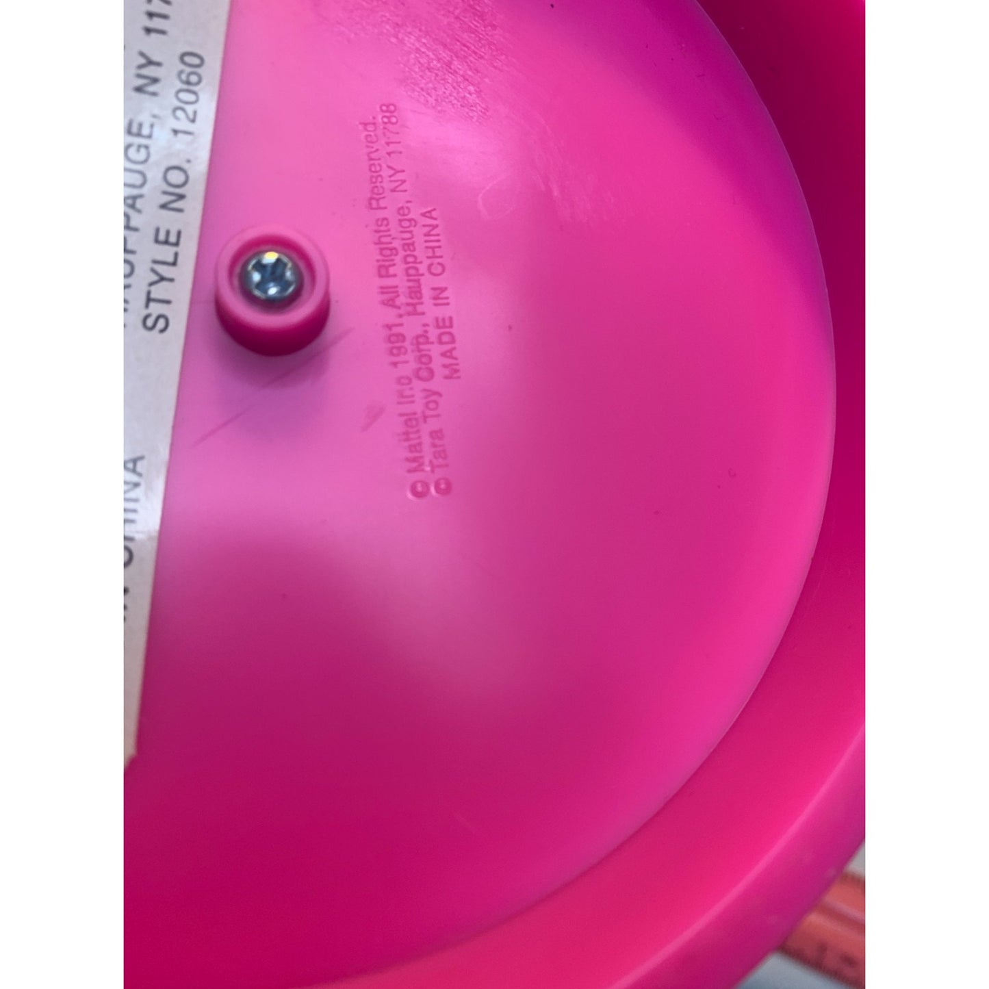 Barbie Accessory Case One Drawer Cylinder Organizer Mattel Tara Toy Vintage 1991