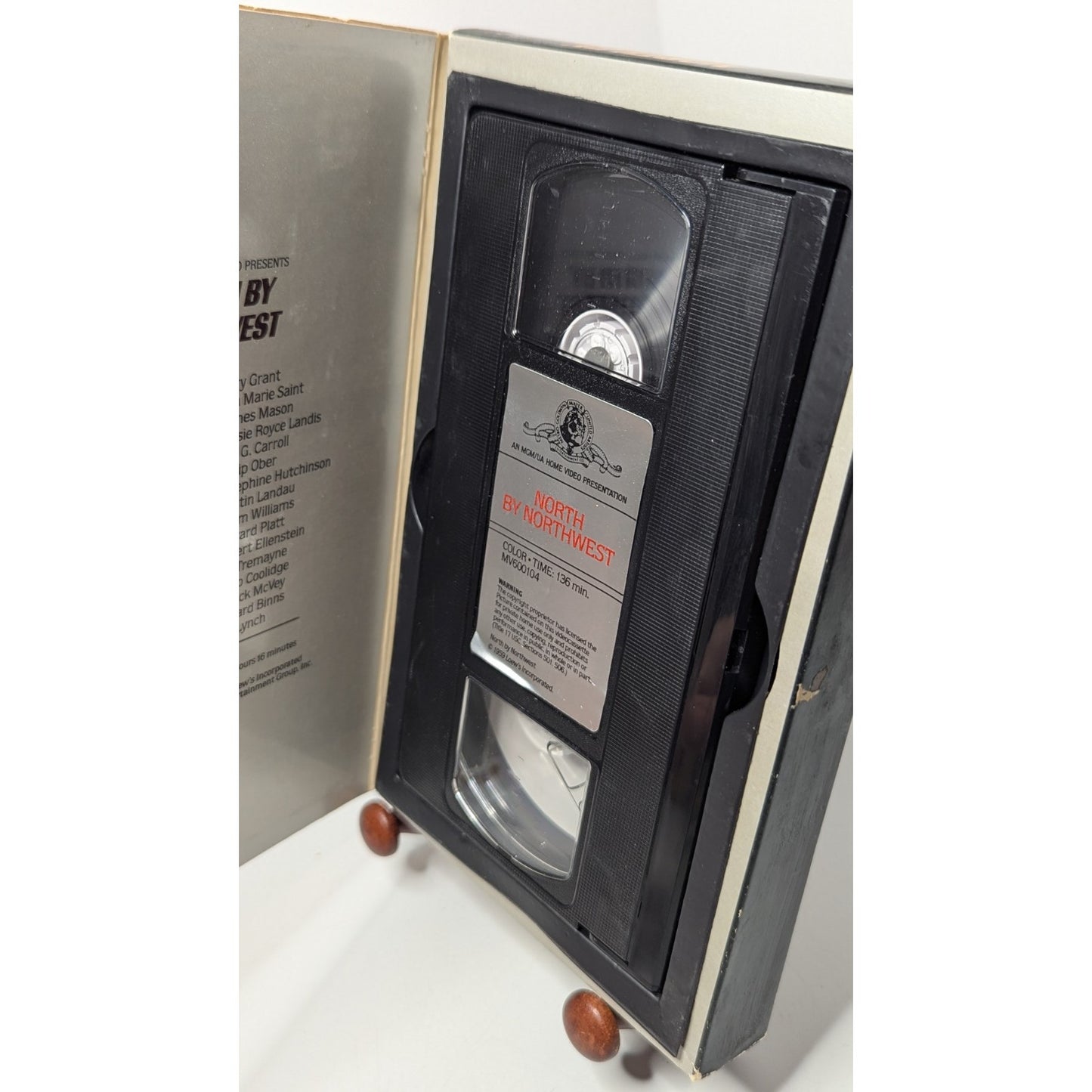 North By Northwest MGM/UA Big Box (VHS, 1983)