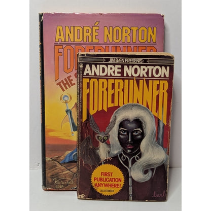 Andre Norton Forerunner, Forerunner: The Second Venture Lot Of 2 Hard/Paperback