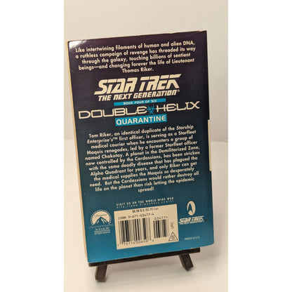 Star Trek The Next Generation Double Helix 6 Book Set Paperback Great Condition