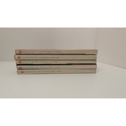 Vintage 1995 Star Trek TV Guide Lot of 5