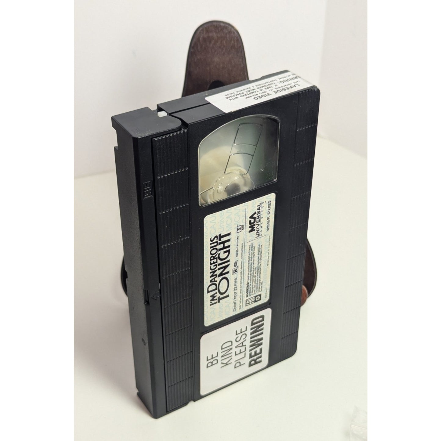 I’m Dangerous Tonight VHS Used Thriller Erotic Neo Noir Tobe Hooper Rental