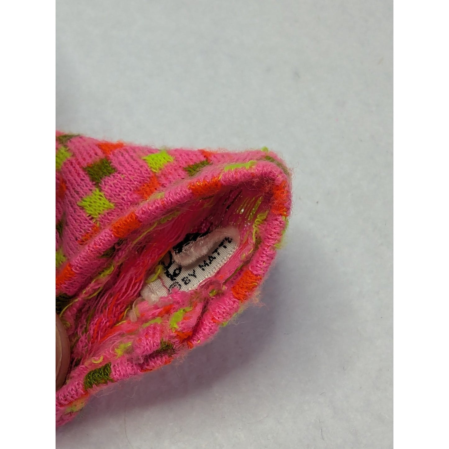 Vintage 1968 Barbie Mod Era Twist And Turn TNT Outfit #1160 Pink Knit Top Mattel