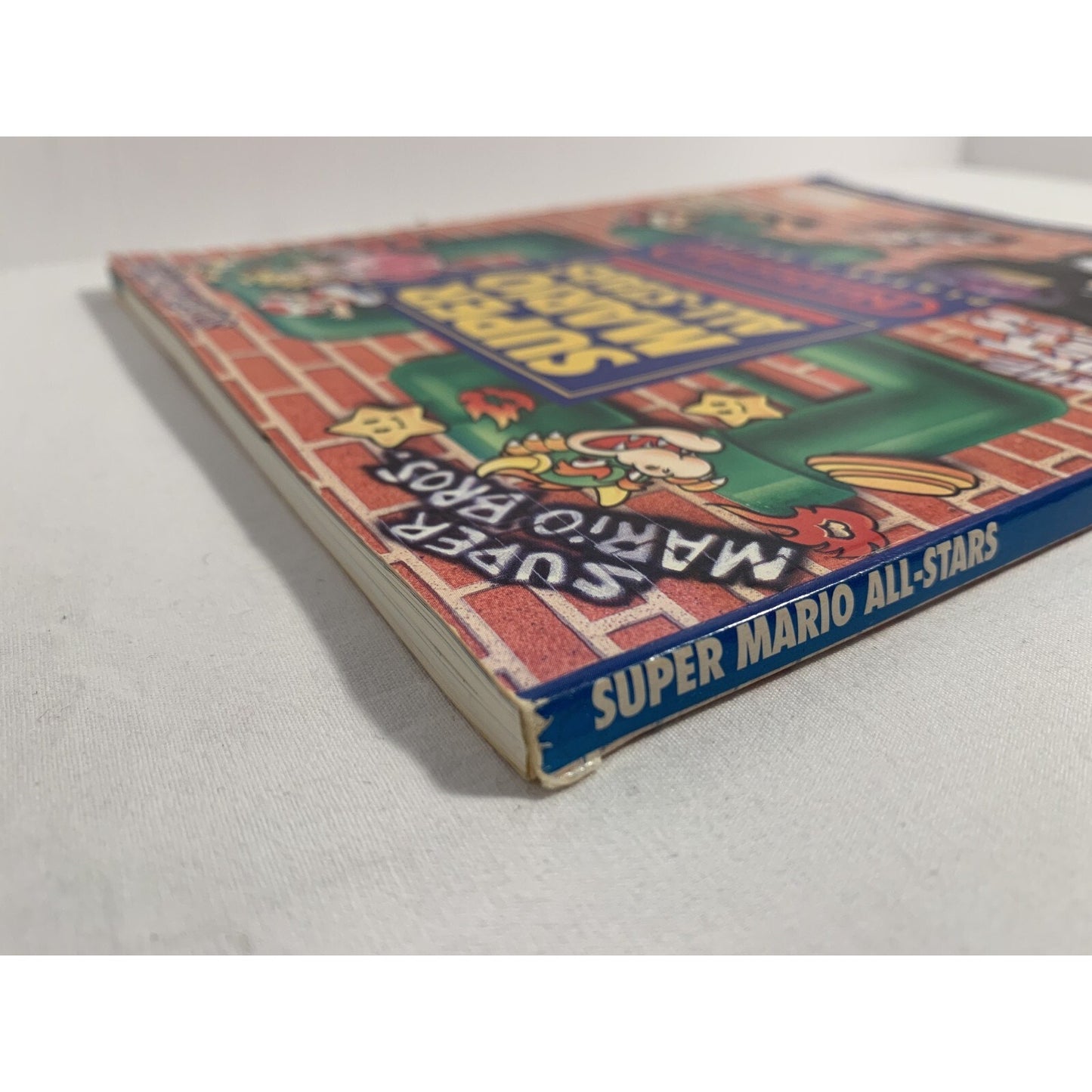 Original Super Mario Bros All-Stars Nintendo Player's Guide Book SNES
