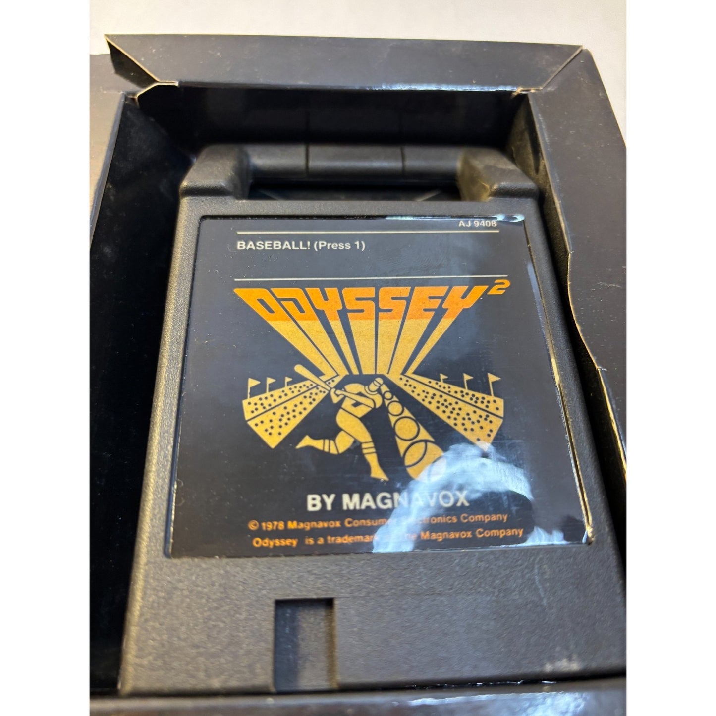 Magnavox Odyssey 2 BASEBALL! Video Game Complete CIB W/ Manual Tested