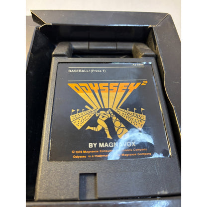 Magnavox Odyssey 2 BASEBALL! Video Game Complete CIB W/ Manual Tested