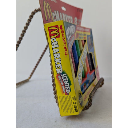 Vintage 1994 McDonald's McMarker Set of 8 Scented Watercolor Markers SANFORD