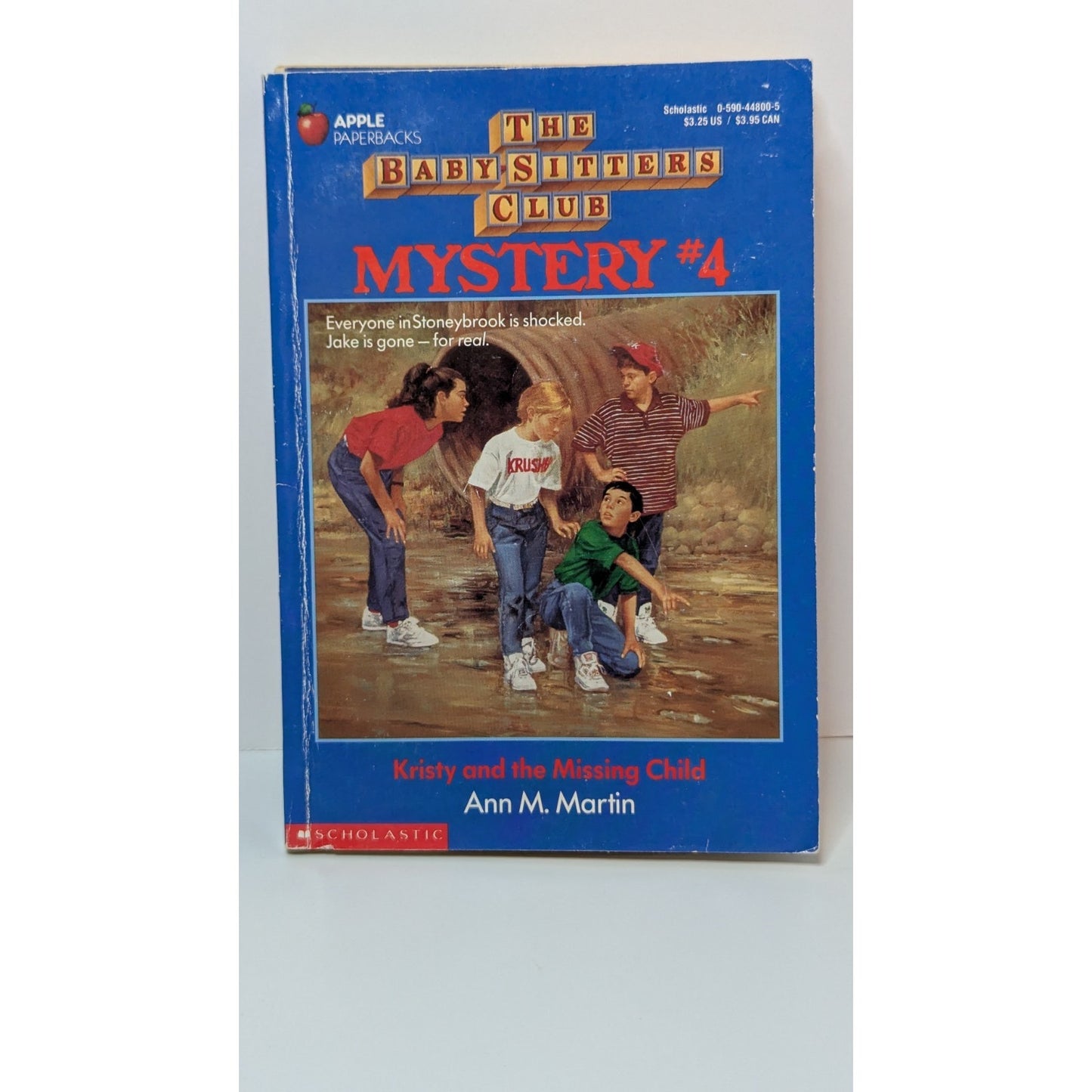 4 Vintage Baby Sitters Club Mysteries Paperback Books #1, 4, 5 &8