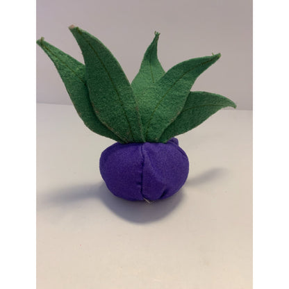 Pokemon Purple Oddish Vintage 1999 Burger King Collectible Plush Toy
