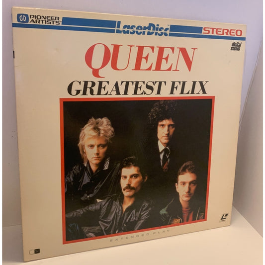 Queen Greatest Flix Freddie Mercury Music Videos LASERDISC Stereo Tested