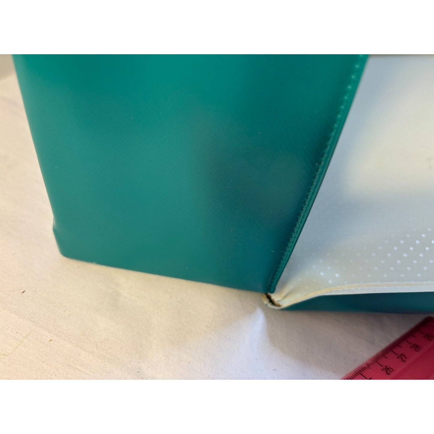 Vintage TURQUOISE Teal 1961 Ken And Ponytail Barbie Doll Carrying Case