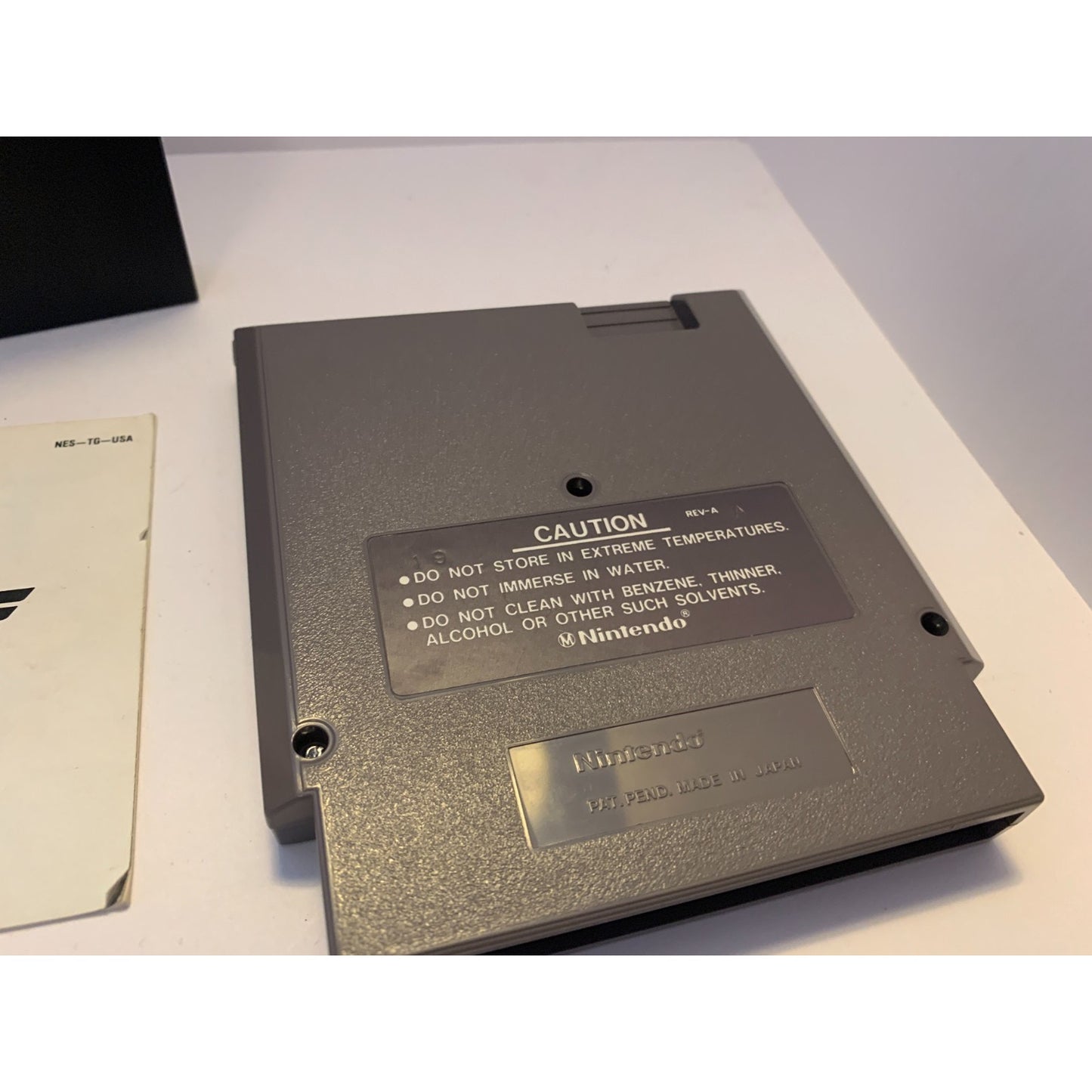 Top Gun (NES, Nintendo, 1987) w/ Manual & Sleeve Tested Working