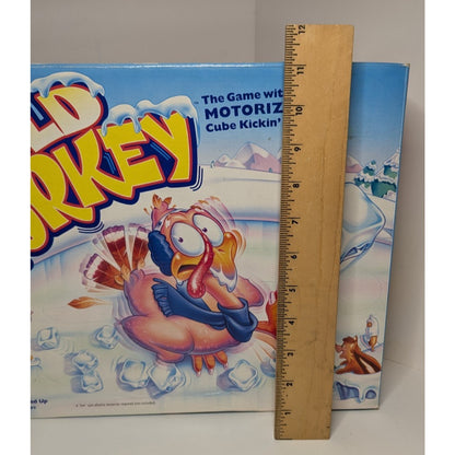 Vintage 1995 Cold Turkey Game Milton Bradley Complete & Works Used In Box