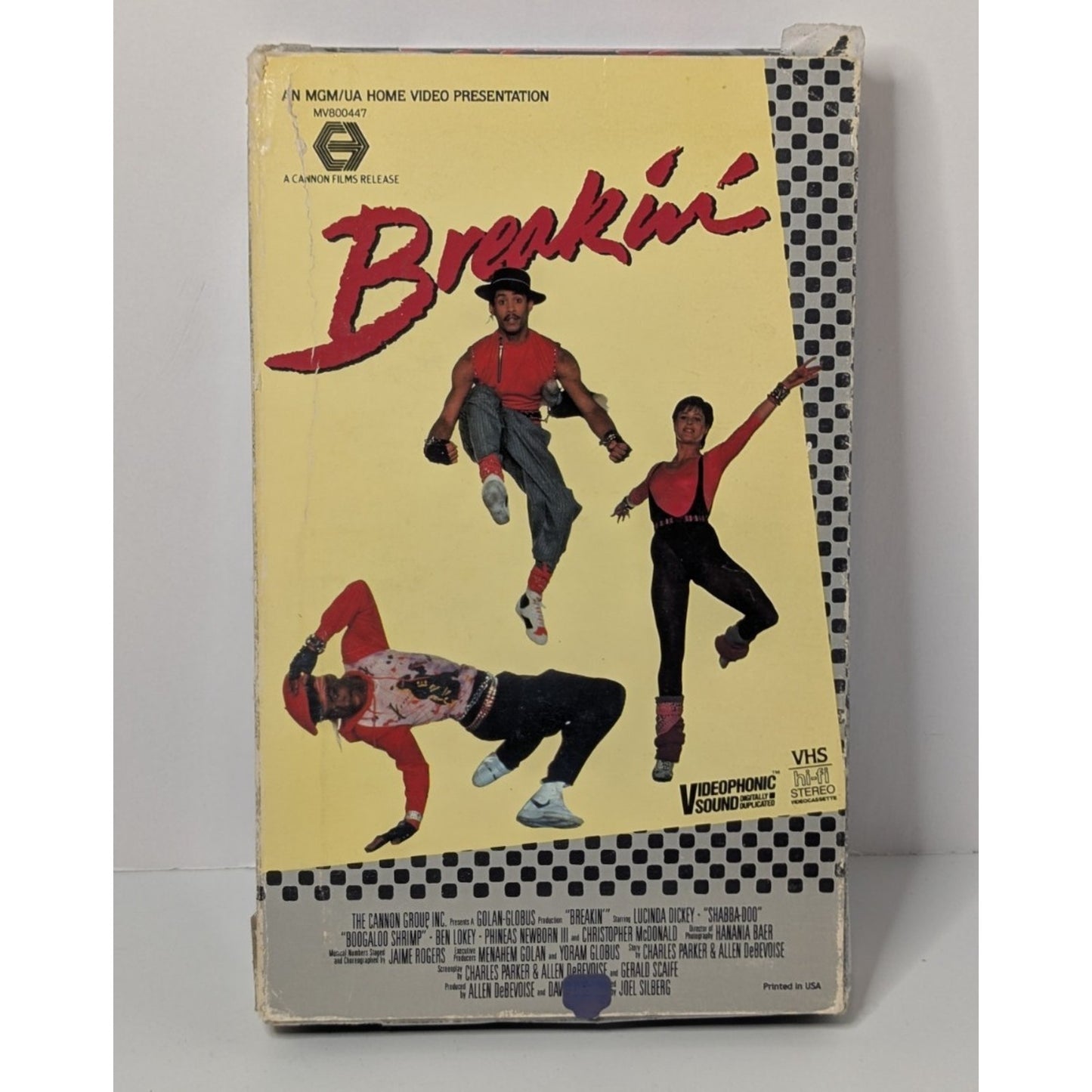 Breakin' 80’s Cult Classic Big Box MGM Vhs 1984 Dance Movie