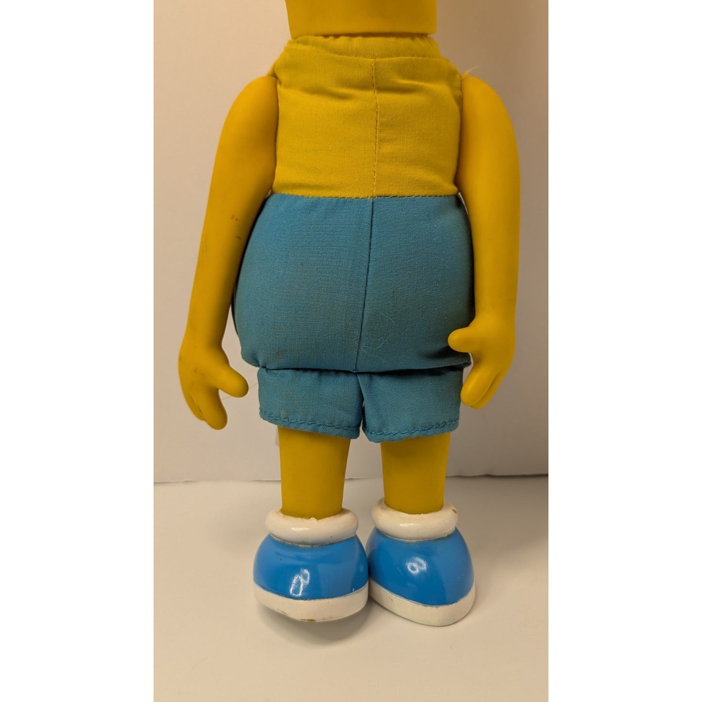 Vintage 90'S Bart Simpson Cooties Man Vinyl & Plush Figure 1990 No Shirt