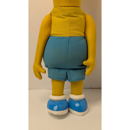 Vintage 90'S Bart Simpson Cooties Man Vinyl & Plush Figure 1990 No Shirt