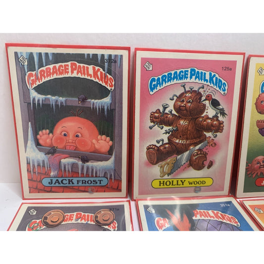 Vintage 1986/87 GARBAGE PAIL KIDS Lot ORIGINAL STICKERS CARD LOT 12 pc