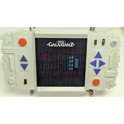 1981 Entex Galaxian 2 Vintage 2 Player Handheld Electronic Game Console TESTED