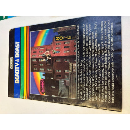 Beauty & the Beast Intellivision Video Game Cartridge 1982 One Overlay + Manual