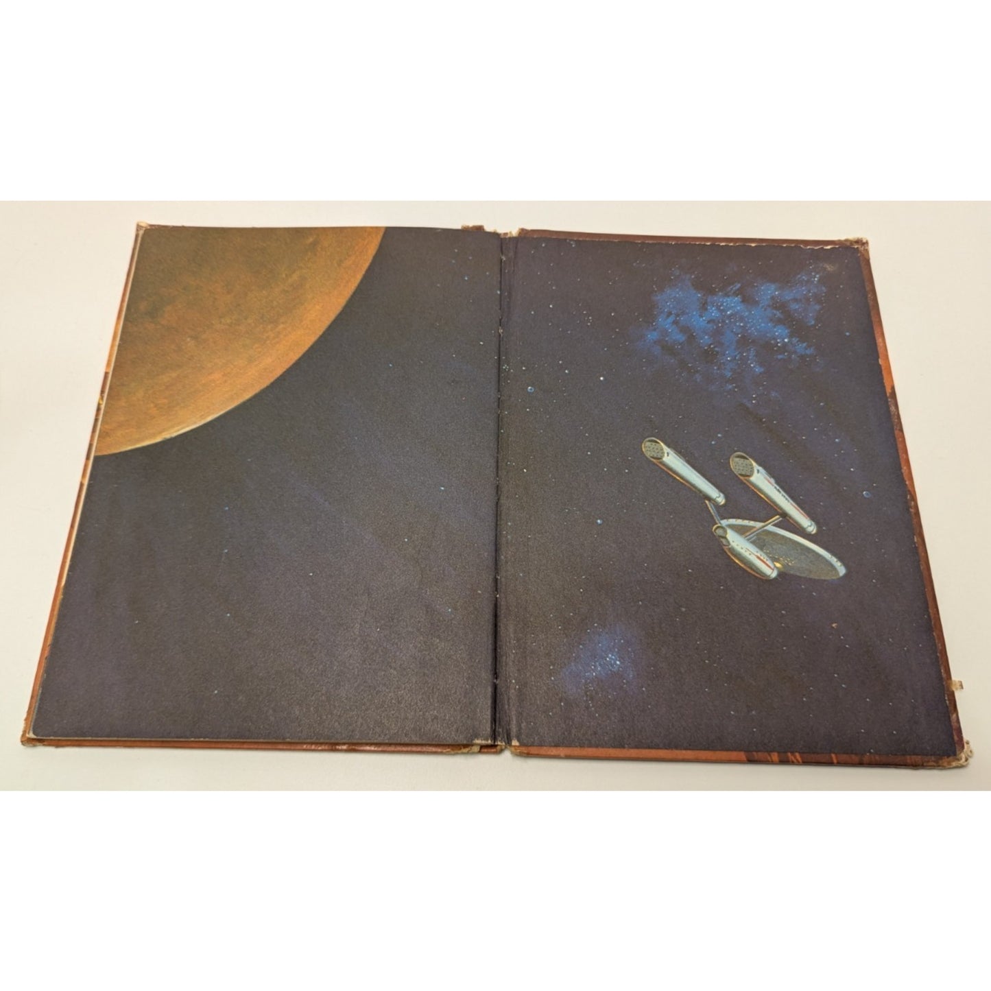 Vintage 1977 Star Trek The Prisoner of Vega Hard Cover Random House Kids Book