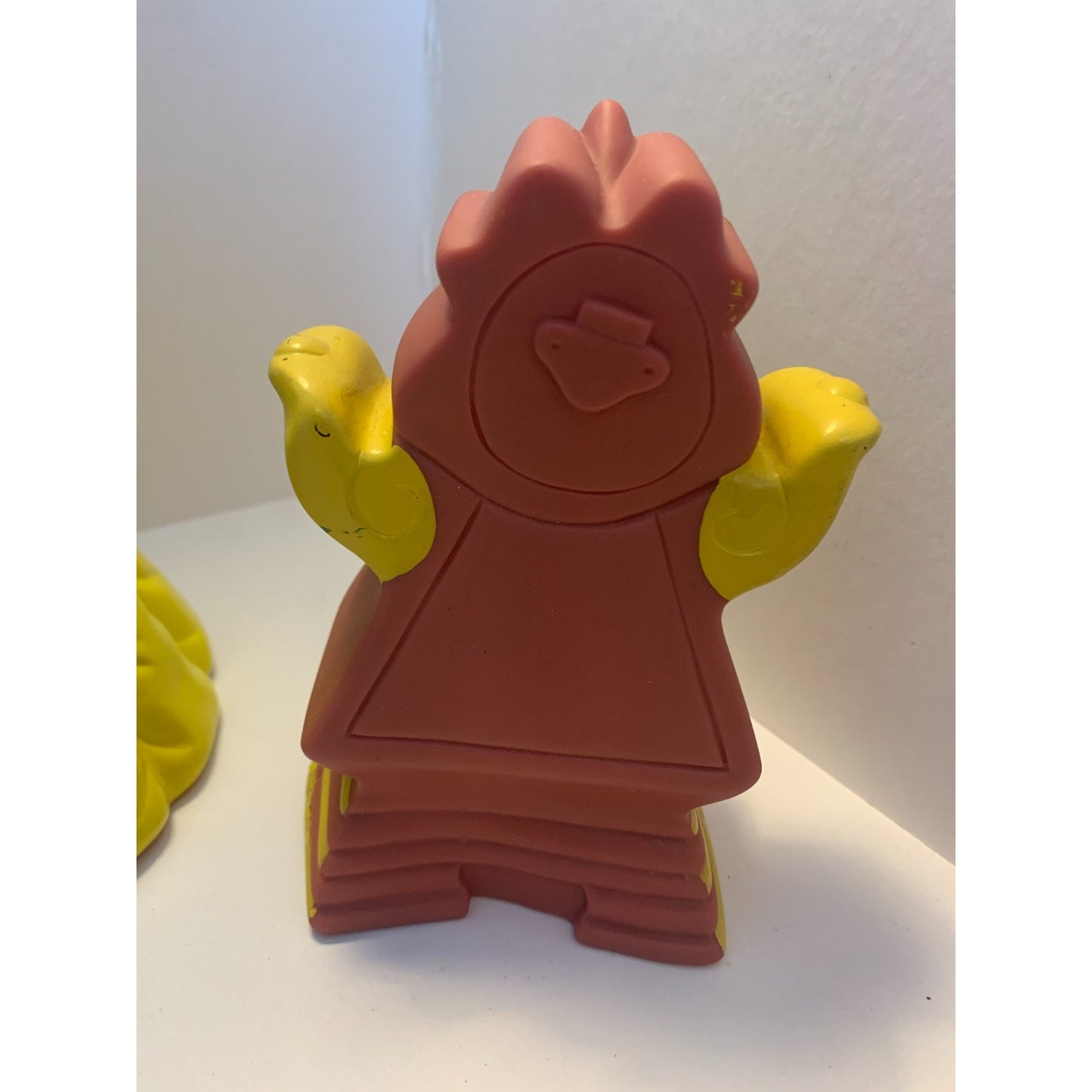 Disney Beauty and the Beast Hand Puppets 1992 Rubber Pizza Hut Set of 3