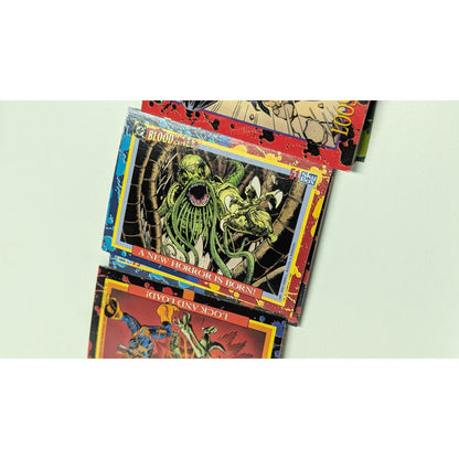 Vintage DC Bloodlines 1993 Complete Set 81 Trading Card Base Set Sky Box