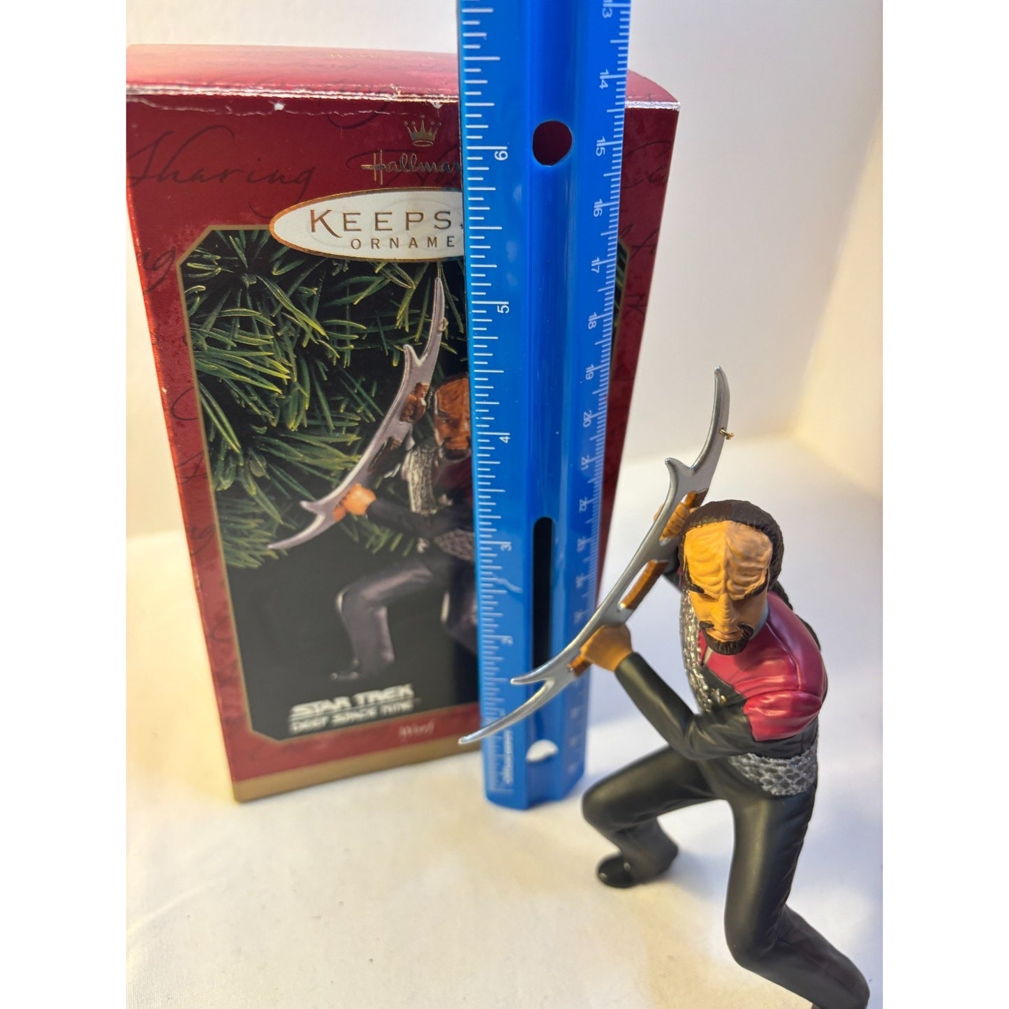 Hallmark Keepsake Star Trek Deep Space Nine Worf Ornament 1999 New