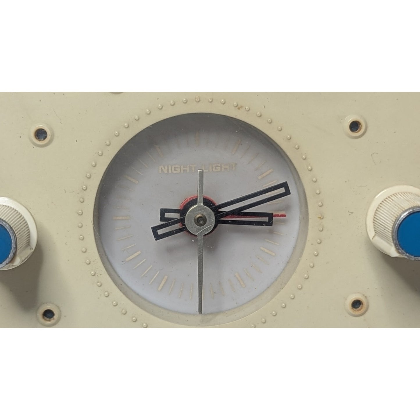 Rare Vintage CRAIG 1602 AM Clock Radio Teal Blue MCM Sanyo Japan Atomic