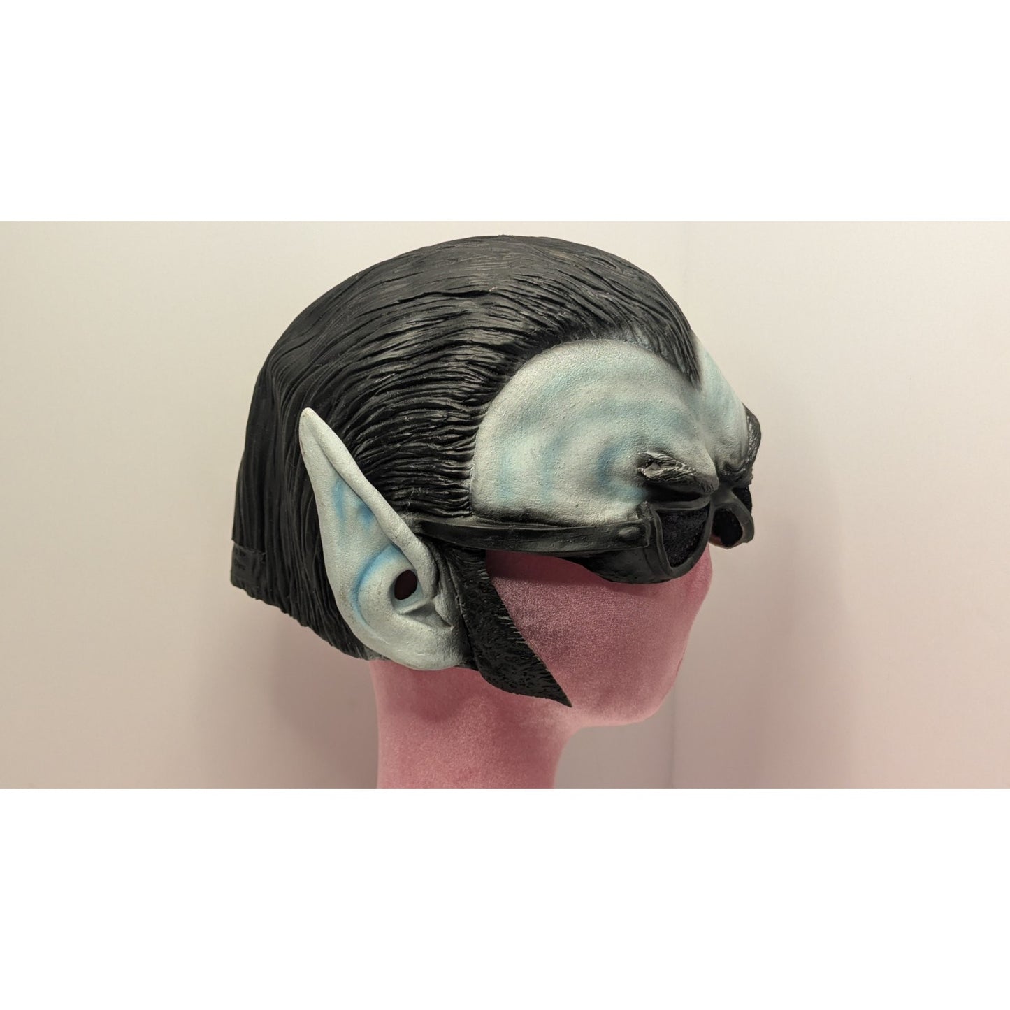 2004 Paper Magic Group Vampire Elvis Pointy Ears & Glasses Halloween Half Mask
