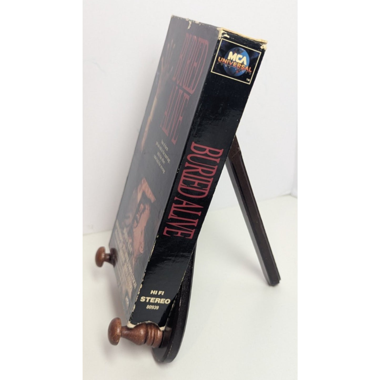 Buried Alive VHS Tape Horror Movie 1990 Tim Matheson Goodtimes Cult Halloween