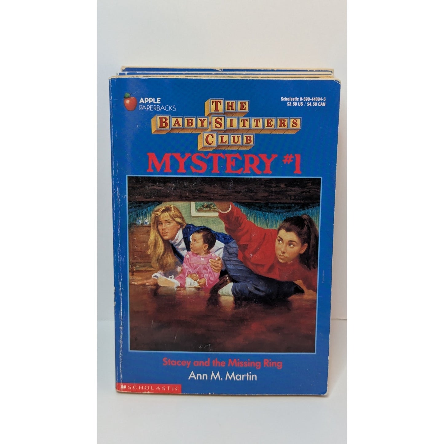 4 Vintage Baby Sitters Club Mysteries Paperback Books #1, 4, 5 &8