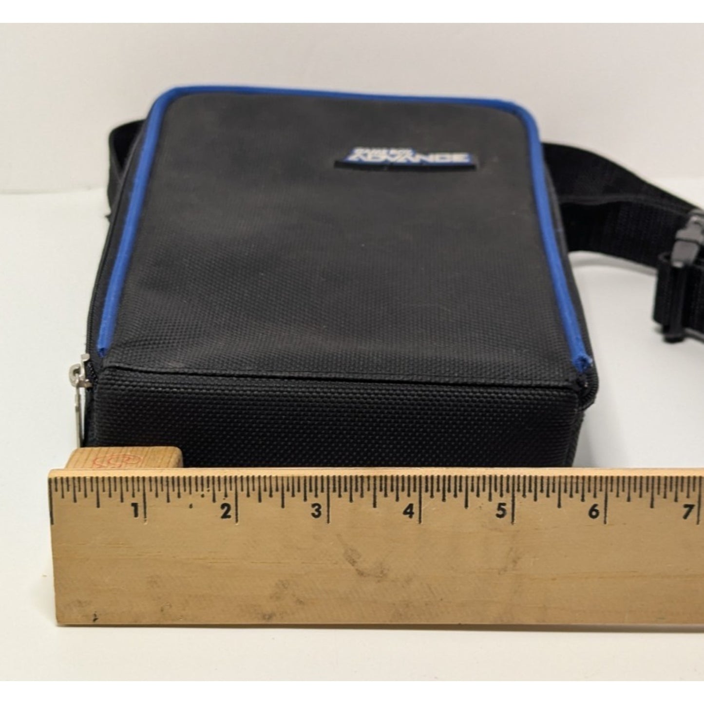 Official Game Boy Advance Carrying Case With Shoulder Strap Black & Blue