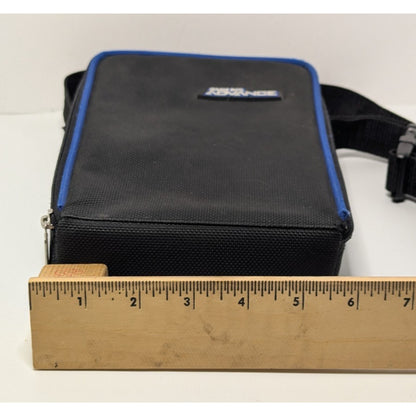 Official Game Boy Advance Carrying Case With Shoulder Strap Black & Blue