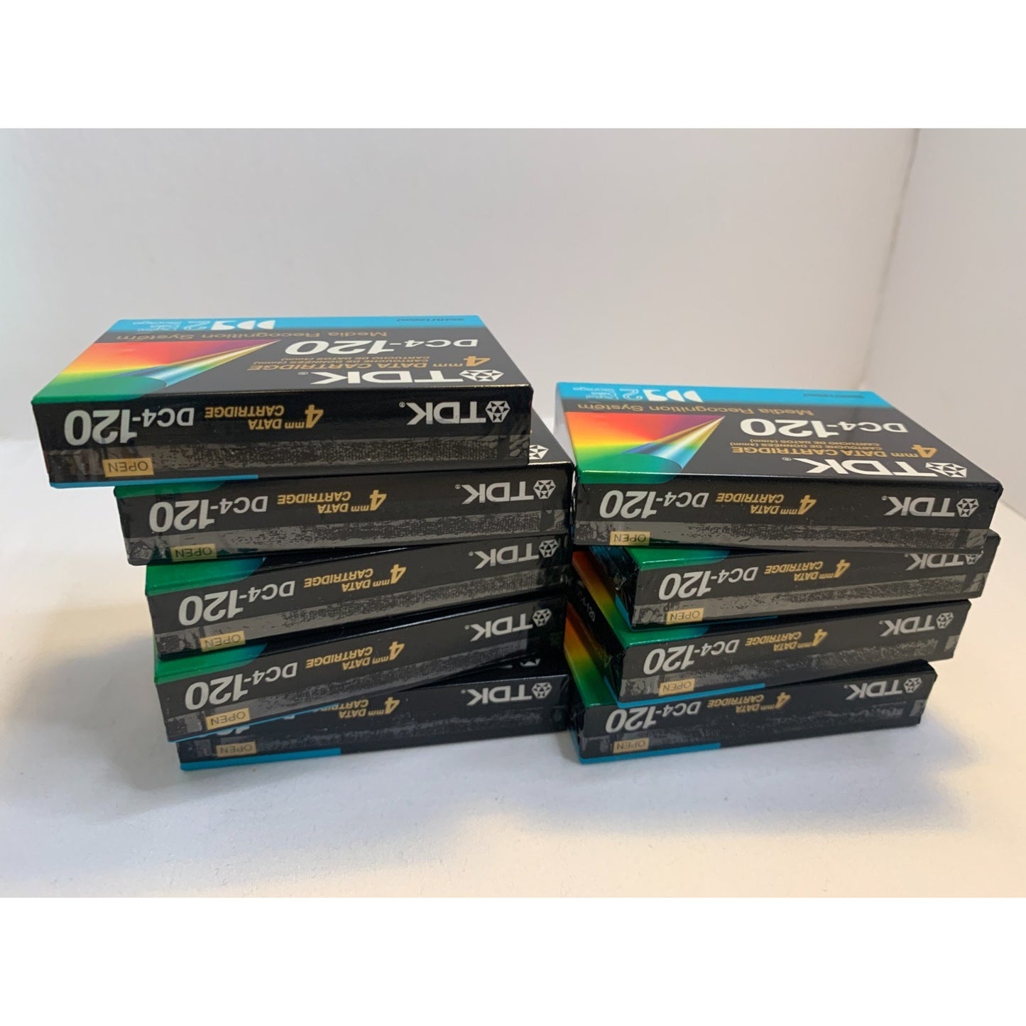 Lot of 9 TDK DC4-120 DATA CARTRIDGE Blank Tapes 4MM DDS2 120 M 394 ft NEW SEALED