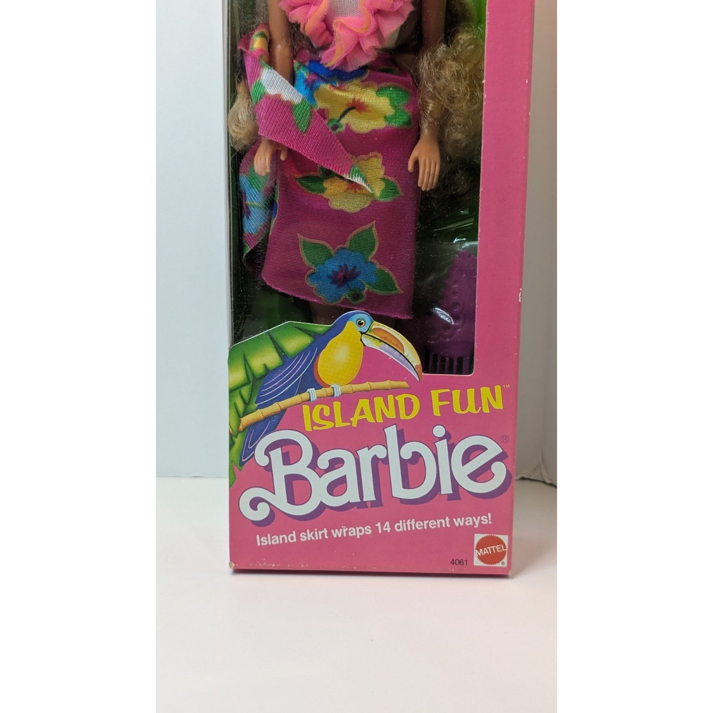 Sealed Vintage 1987 Island Fun Barbie Doll 4061 A Mattel READ