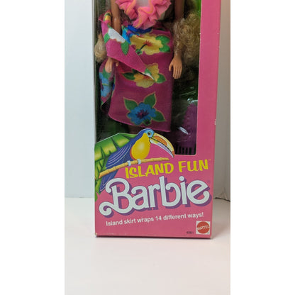 Sealed Vintage 1987 Island Fun Barbie Doll 4061 A Mattel READ