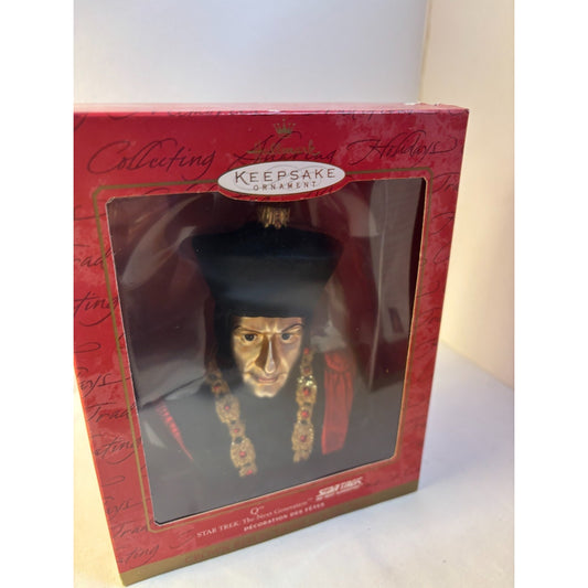 Hallmark Keepsake Ornament STAR TREK Next Generation Q Crown Reflections 2000