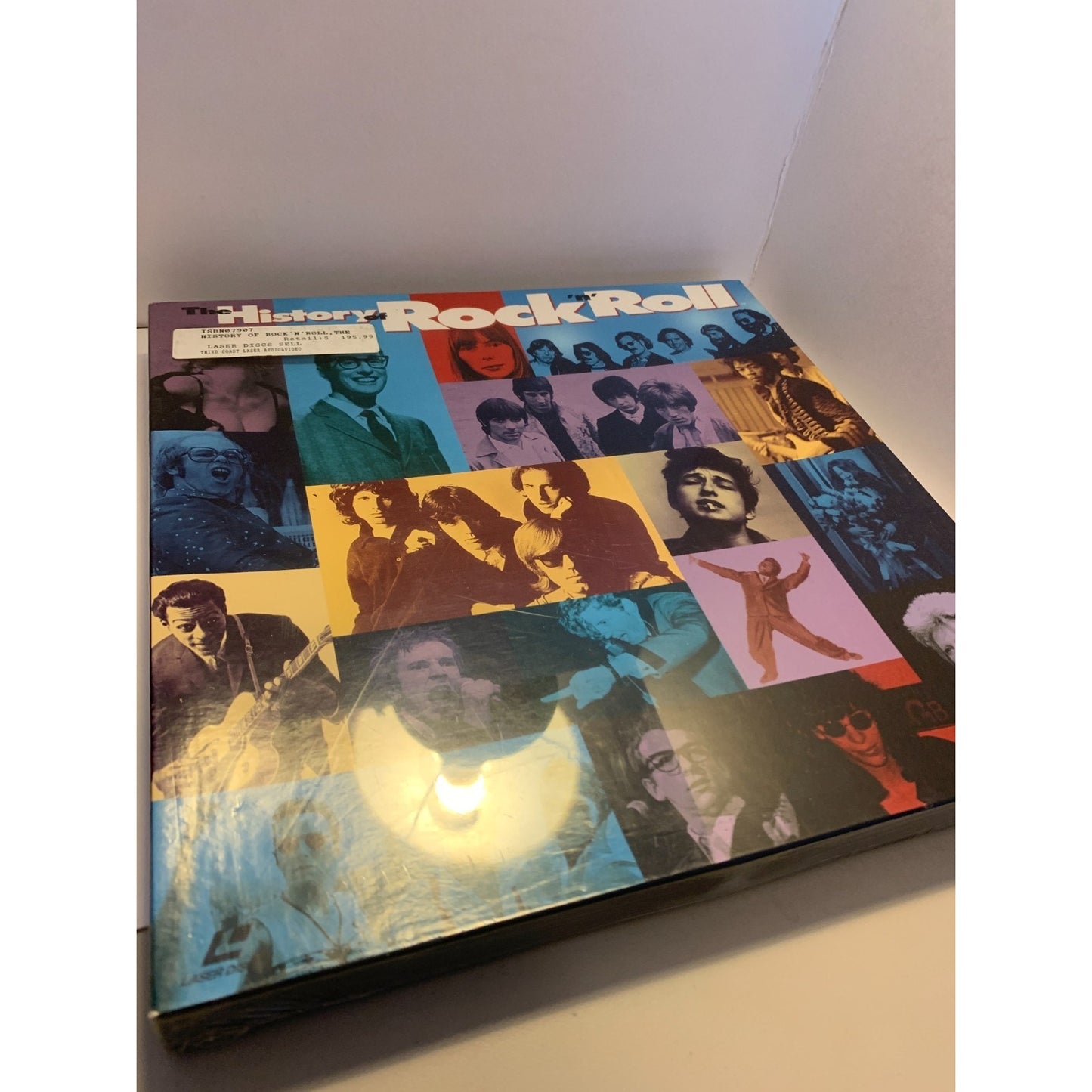 NEW Sealed 1995 THE HISTORY OF ROCK 'N' ROLL 5 LaserDisc Set Documentary