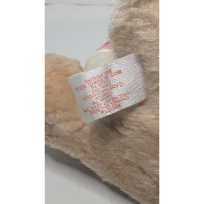 Vintage Care Bears Tenderheart Bear Plush 6” Stuffed Toy Original Kenner 1983