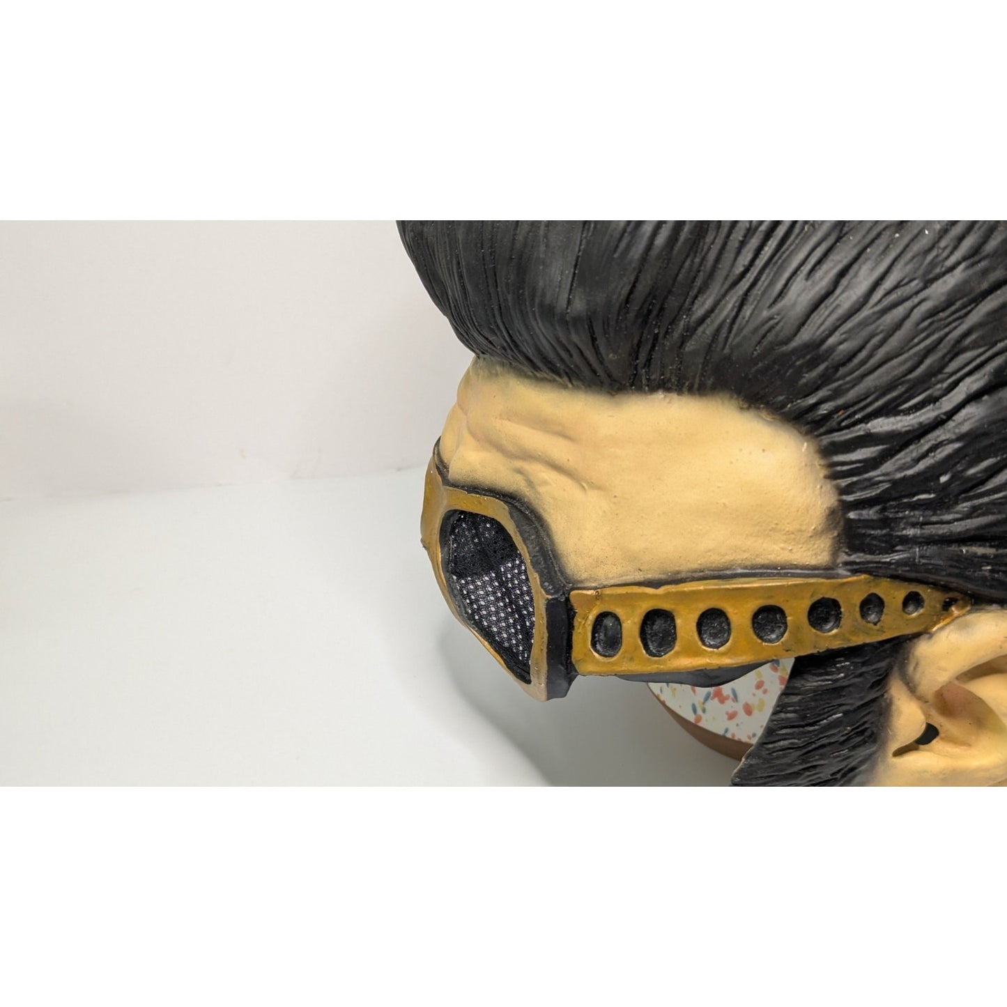 Vintage Elvis Presley Rubber Mask With Sideburns/Glasses 2002 Paper Magic Group