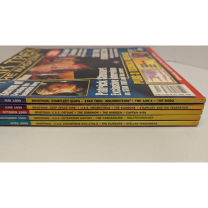 5 Vintage Issues 1, 2, 6, 7 and 12 of Star Trek The Magazine